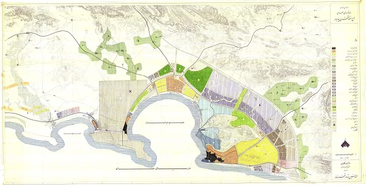 طرح منطقه شهری چابهار سال 67 + نقشه ها