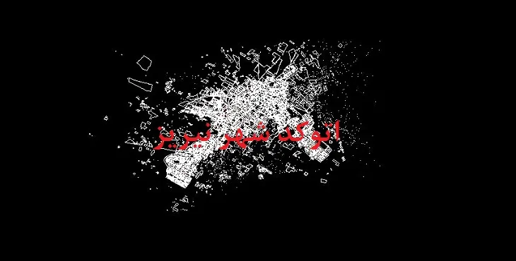 نقشه اتوکد شهر نی ریز