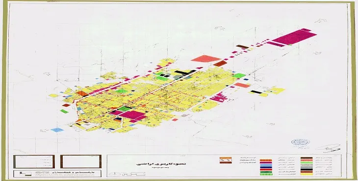 طرح جامع شهر مرودشت سال 73 + نقشه ها